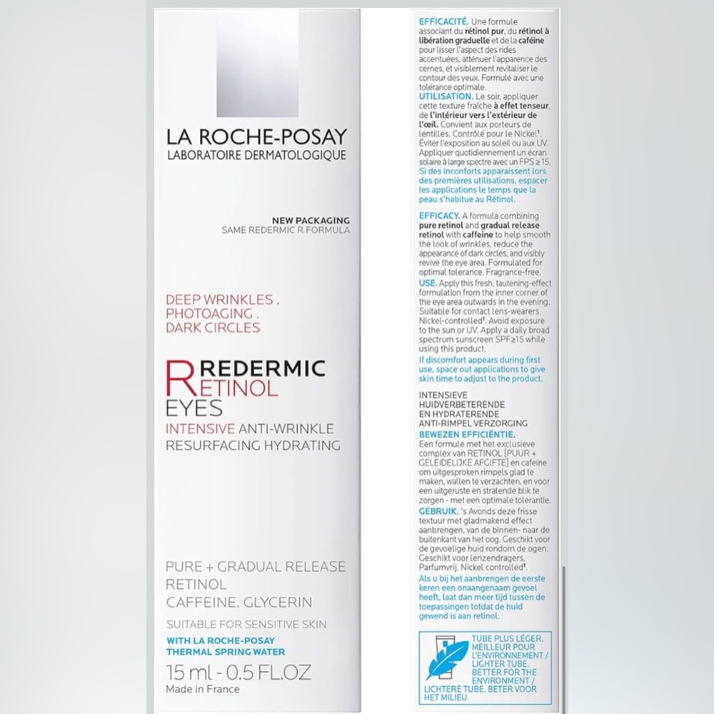 La Roche-Posay Redermic R Retinol Eye Cream -NEW! - Picture 3 of 8